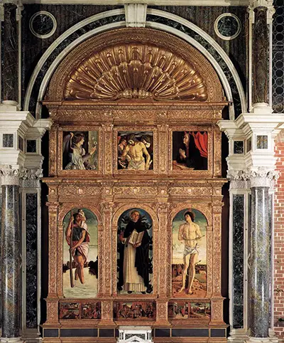 Saint Vincent Ferrer Altarpiece Giovanni Bellini